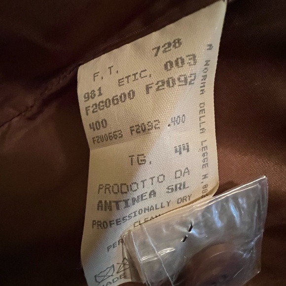 NWOT Emporio Armani Statement Suit - Picture 7 of 12